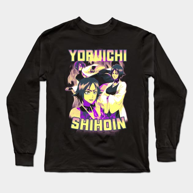 Yoruichi Shihoin Bootleg Long Sleeve T-Shirt by Joker Keder